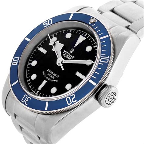 tudor black bay blue|tudor black bay blue bezel.